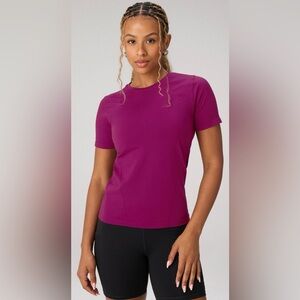 Fabletics Berry Crush, Purple T-shirt | XXL | NWT | Feather Tech+